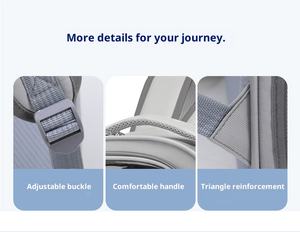 Tas Oxford pembawa hewan peliharaan portabel, tas pembawa hewan peliharaan untuk kucing ruang besar antilembap - Product Image 5