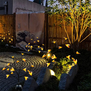 Ngoài trời Bee Ong Mật trang trí cảnh quan không thấm nước bãi cỏ vườn trang trí nội thất LED năng lượng mặt trời Powered năm sao đèn fireflier - Product Image 4
