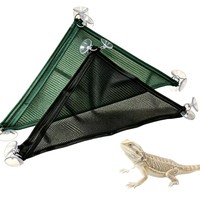 Hamac en PVC pour lézards, best-seller, respirant, en maille, adapté aux geckos, serpents, caméléons et reptiles