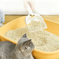 Litière pour chat à base de soja 5L, sans poussière, agglomération rapide, haute absorption, contrôle efficace des odeurs, ne colle pas au fond, facile à ramasser, biodégradable en vrac