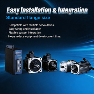 มอเตอร์ AC แรงบิดสูงสำหรับเครื่องจักร CNC พร้อมไดรฟ์เอนโค้ดเดอร์ จัดจำหน่ายโดยโรงงาน OEM - Product Image 4