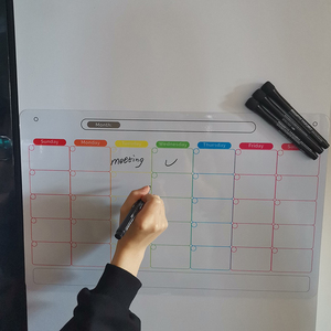 Khô Xóa Hành Vi Có thể Ghi Nhãn Nam Châm Cá Nhân Tủ Lạnh Từ Sticker Tùy Chỉnh Tủ Lạnh Nam Châm Không Thấm Nước UV - Product Image 3