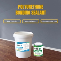 HY985 Colle de filtre à air transparente à deux composants Adhesivo Para Filtros De Aire Mastic adhésif pour sceller le filtre à air