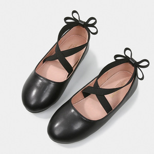 Chaussures de Danse de Performance Princesse Style Western Filles Nouvelle Collection Semelle Souple Cuir Poudré Or Argent Scintillant Été - Product Image 4