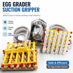 Pinza de Vacío Automática para Recolección de Huevos, para Sistema Neumático de Procesamiento Avícola de 30 Huevos, Ventosa de Silicona para Recoger y Colocar - Product Image 4