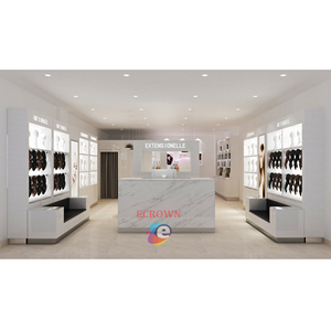 Vitrine d'affichage de barbier avec lumières LED pour <span class=keywords><strong>Tissot</strong></span>, vitrine d'affichage en verre, vitrine d'affichage de salon de coiffure - Product Image 3
