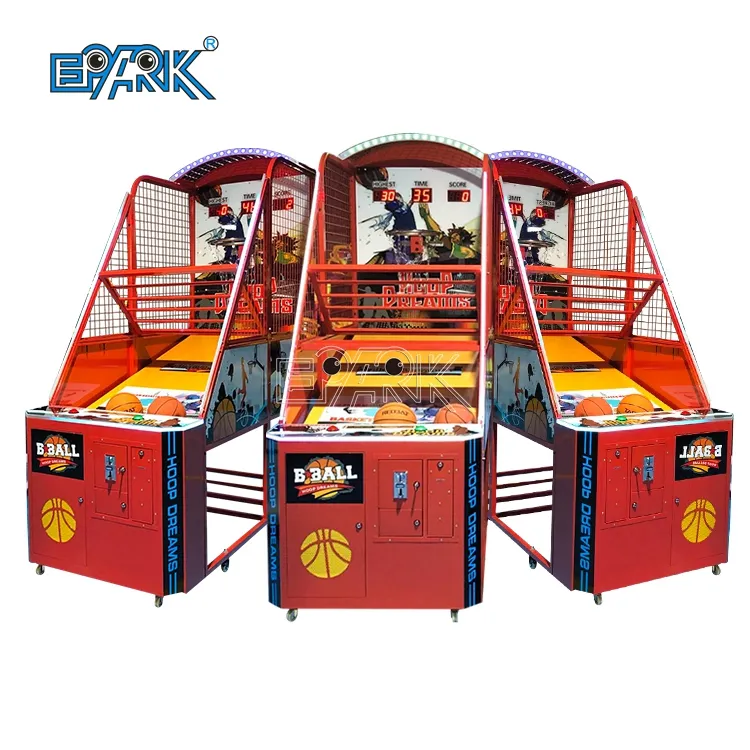 Máquina de juego operada por monedas, máquina de tiro de baloncesto, Arcade