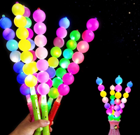 Bâtons lumineux LED colorés en forme de calebasse, pour Noël, anniversaires, mariages, fournitures de fête, calebasse en plastique clignotante pour événements lumineux