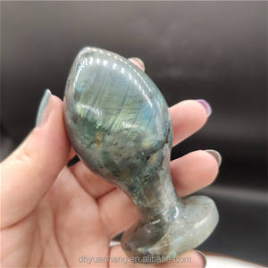 Vente chaude de bouchons anaux en cristal de pierre de <span class=keywords><strong>labrador</strong></span> naturelle, bouchons anaux en cristal à <span class=keywords><strong>vendre</strong></span> - Product Image 2