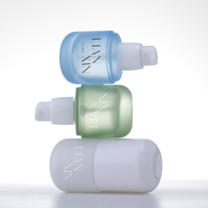 Emballage de cosmétiques en verre à cylindre rond de 30ml 50ml 100ml conteneurs de fond de teint de lotion de soin de la peau bouteilles à pompe de lotion en verre personnalisées - Product Image 5