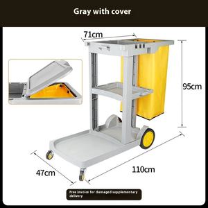 Keranjang Linen plastik multifungsi untuk manajemen rumah sakit Hotel & properti khusus dalam pembersihan & pemeliharaan - Product Image 6