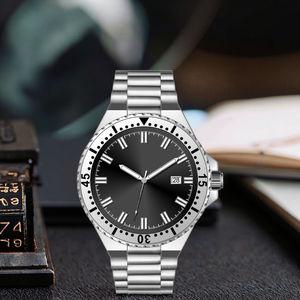 Montre de sport de luxe pour homme en gros, acier inoxydable, étanche, mouvement mécanique automatique, cadran à aiguilles, style sportif 41 mm - Product Image 5