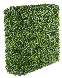Paneles verdes de boj Artificial <span class=keywords><strong>para</strong></span> jardín <span class=keywords><strong>Vertical</strong></span>, Pe, resistentes a los rayos Uv, hechos a mano - Product Image 1