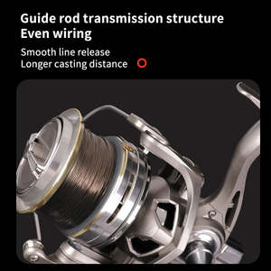 Moulinet <span class=keywords><strong>de</strong></span> <span class=keywords><strong>pêche</strong></span> à lancer <span class=keywords><strong>en</strong></span> alliage d'aluminium <span class=keywords><strong>en</strong></span> gros, 20 kg, équipement <span class=keywords><strong>de</strong></span> <span class=keywords><strong>pêche</strong></span> pour rivière, lac, océan, haute vitesse pour appâts - Product Image 6