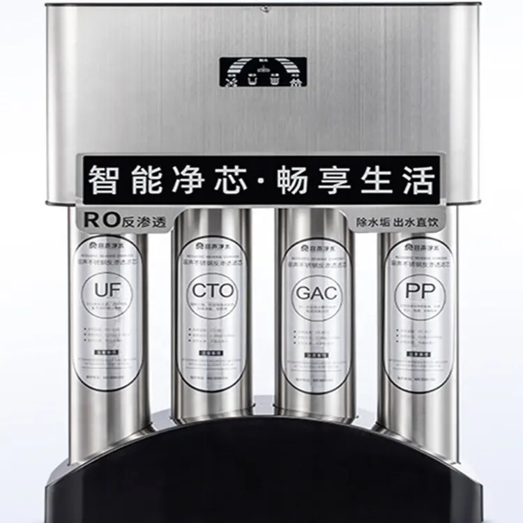 304 Stainless steel 6 stage UF RO water filter purifier system filtre a eau
