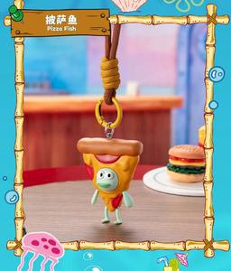 Authentique Beechburg Food Party Series Blind Box Toy Pendant Sponge-bob Car Keychain Drawn Bag Pendant Chain Collection Kid <span class=keywords><strong>Gif</strong></span> - Product Image 4