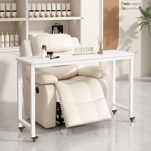 Mesa de manicura móvil, mesa de manicura de una sola capa con ruedas, mesa de manicura moderna y sencilla, mesa de manicura - Product Image 5