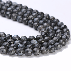 Perles de pierres précieuses naturelles pour la fabrication de bijoux, agate, cristal minéral, verre, hauteur 3-8 mm - Product Image 5
