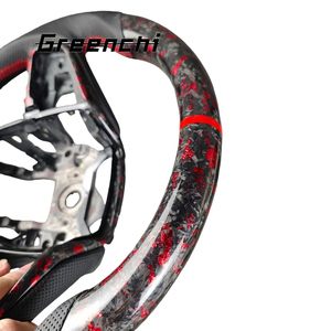 Convient pour la modification personnalisée du volant en fibre de carbone forgé de dixième génération de Honda <span class=keywords><strong>Civic</strong></span> - Product Image 4