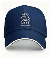 Topi Baseball Bordir Logo Custom Grosir, Topi Olahraga Adjustable Untuk Pria Wanita