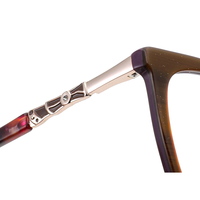 BONA Spécifications multiples Lunettes en feuille à la mode Lunettes rectangulaires Lunettes en acétate optique Nouveau cadre de lunettes pour lentilles de myopie