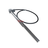 Elementos calefactores de titanio para galvanoplastia, calentador de inmersión eléctrico de 2KW, 3KW, 9kw o personalizado, certificado CE