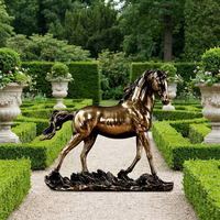 Figurine de gorille en bronze artisanale – Taille personnalisable, patine et socle gravé, sculpture tendance pour la Fête Nationale