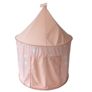 Tente <span class=keywords><strong>de</strong></span> jeu portable rose pour enfants, château d'intérieur, jouet sportif quatre saisons, deux chambres et salon, conception sécurisée - Grande Vente - Product Image 2