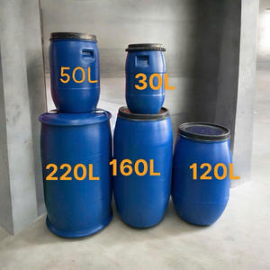 Baril en plastique de qualité alimentaire de 50 L, bleu, HDPE, avec anneau de verrouillage, recyclable pour l'emballage d'eau, d'huile et d'aliments, fûts, seaux et barils - Product Image 6