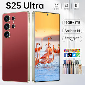 S25 Ultra ponsel cerdas kualitas tinggi, S24 Ultra 16GB + 1TB 5G SIM ganda 10 MP kamera belakang - Product Image 3