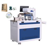 Imprimante numérique à jet d'encre pour gobelets en papier, machine d'impression industrielle à haute vitesse en une seule passe pour boîtes et plaques, papier ondulé