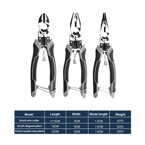 Wholesale 3 Pcs High Quality <b>Pliers</b> <b>Set</b> Multi-functional Combination Diagonal Cutting <b>Pliers</b> Industrial Grade Hand Tools - Product Image 6