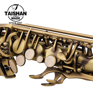 Saxophone alto finition bronze antique mat à points, style vintage, pour les magasins de musique et les professionnels - Product Image 4