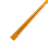 Manche de guitare basse électrique 4 cordes en érable avec touche en érable, finition brillante personnalisée, 21 frettes