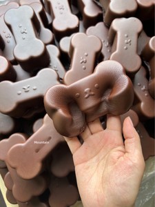 Onr Chocolate Bone Squishy Silicone TPE Plastic Moist Oily Soft Slow Rising Stress Relief Toy 14 Years & up - Product Image 6