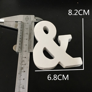 Wood Wooden Letter White Alphabet DIY Personalised Name Design Wedding Birthday <strong>Party</strong> <strong>Decoration</strong> - Product Image 5