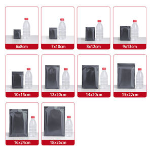 Pestisit için siyah gölge ışık emici ambalaj torbaları veteriner ilacı sakız suşi Pet gıda jöle konserve gıda - Product Image 5