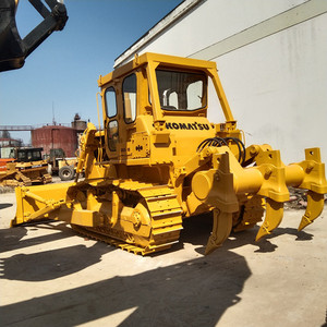 รถดันดินตีนตะขาบ Komatsu D185 มือสองจากญี่ปุ่น เครื่องยนต์ SAA6D140E รถดันดินขนาดใหญ่ 46 ตัน สำหรับงานก่อสร้างปรับระดับพื้นดิน - Product Image 6
