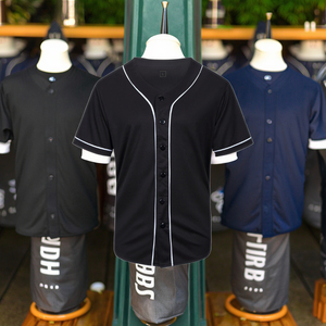 Groothandel Custom Heren Softbal & Honkbal Truien Zachte En Comfortabele Sport Shirts Blanco Honkbal Shirts - Product Image 1