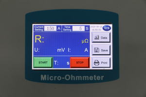 HV HIPOT GDHL-200A Electronic Micro-Ohmmeter <strong>Loop</strong> &amp; Contact Resistance Meter - Product Image 3