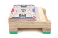Système de revêtement de sol en bois pour terrain de basketball approuvé par la FIBA, bois massif, bois d'érable, bois de bouleau
