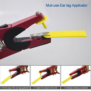 Оптовая продажа, Пассивный лазерный номер U8, чип <span class=keywords><strong>RFID</strong></span> UHF, Ушная бирка для крупного рогатого скота, для управления отслеживанием животных - Product Image 2