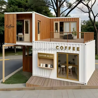 Bar et café en conteneur pop-up de 10 pieds / 20 pieds, magasin modulaire mobile, magasin de proximité à vendre, boutique mobile