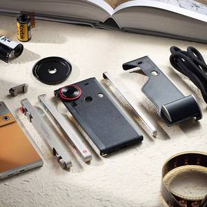 Nubia Z70S Ultra Camera Kit Retro Leather <b>Grip</b> Neo Bar Shutter <b>Control</b> T‑Mount Lens Cold Shoe 67mm Filter Adapter Mobile Photogr - Product Image 4