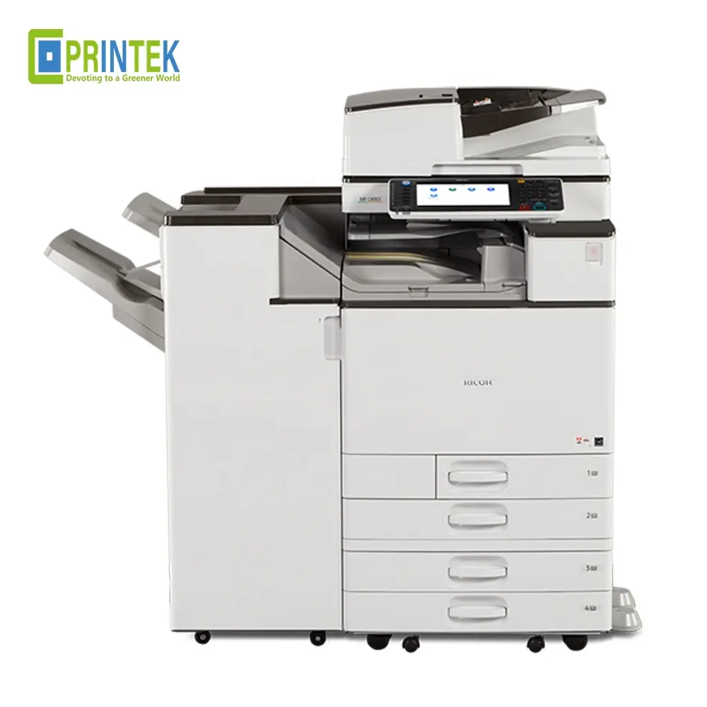 Ricoh photocopieuse re-fabriquée RICOH Aficio MP C4503 5503 copieuse couleur MFP avec finisseur de livret