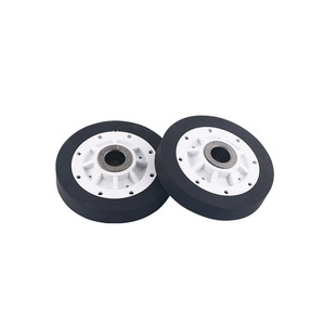 Poulie d'accessoire de sèche-linge 37001042, type barillet en nylon, diamètre extérieur 38,1 mm, diamètre intérieur 25 mm, rouleau de support pour sèche-linge - Product Image 4