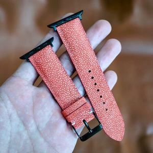 Correas de Reloj de Cuero al por Mayor, Correas de Reloj de Cuero de Raya de Pescado de un Proveedor Vietnamita de Primera Calidad, Correas de Muñeca Hechas a Mano por Luxali - Product Image 6