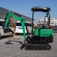 Miniexcavadora HT-18 de Alta Gama, Entrega Rápida, 1 Año de Garantía, Equipo Profesional para Movimiento de Tierras