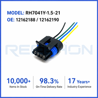 Connecteur Étanche Automobile 4 Broches 7041Y-1.5-21 Auto Connect pour Faisceau de Câbles Électriques avec Boîtier Scellé