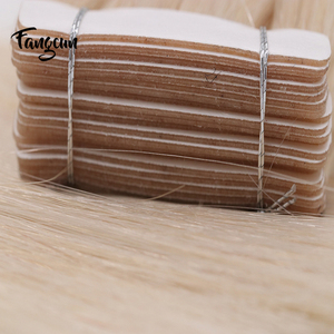 Europeo virgen paquetes de cabello de la cinta en <span class=keywords><strong>el</strong></span> pelo de la Virgen sin procesar extensiones de - Product Image 4